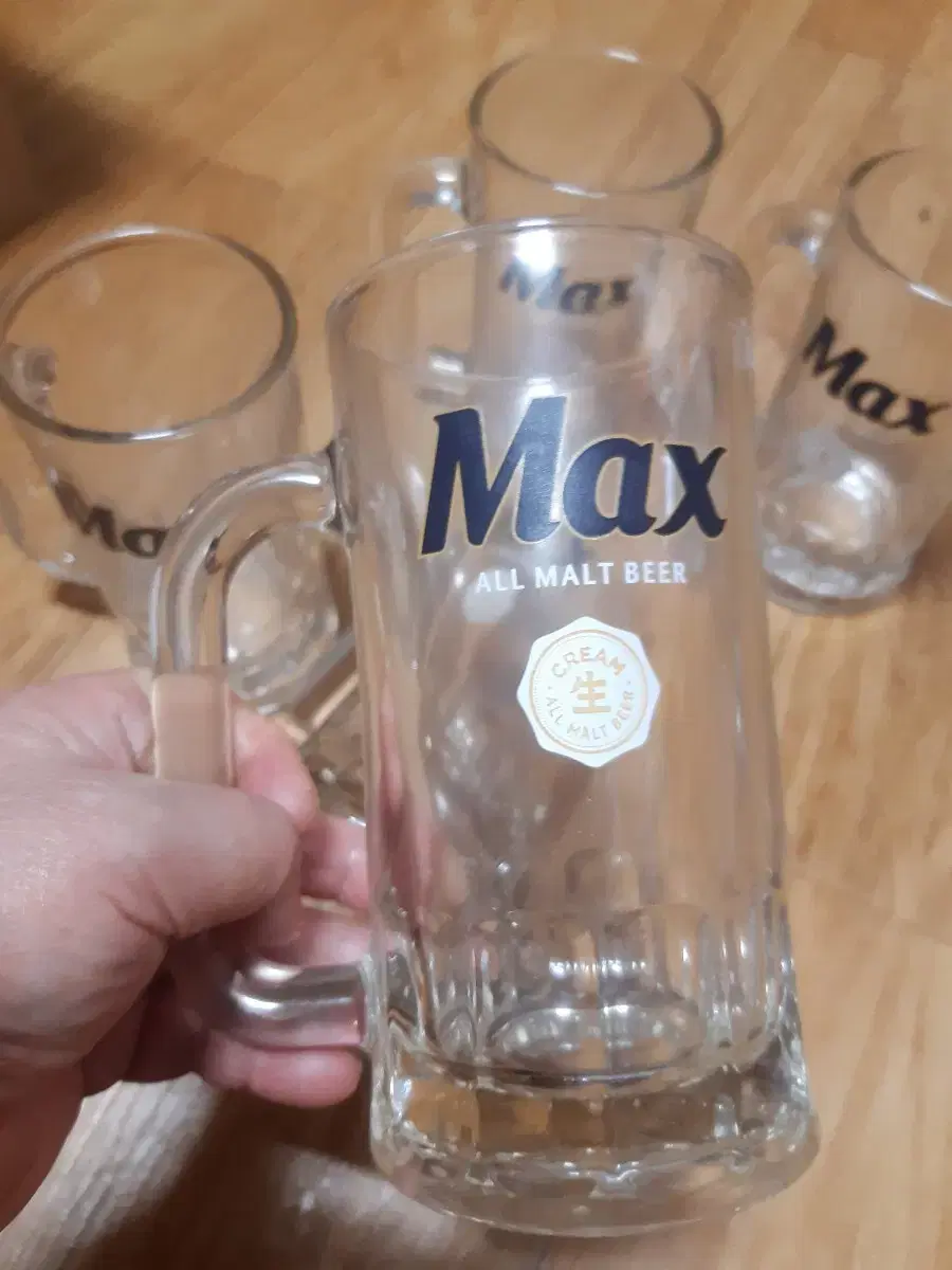 MaX생맥주컵 5개  일괄