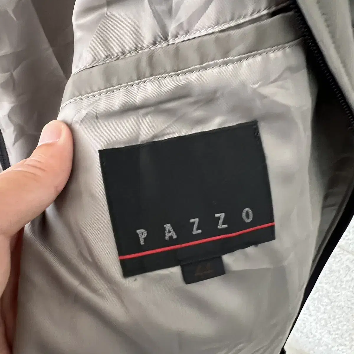 Pazzo 밀리터리 나일론 도킹 자켓