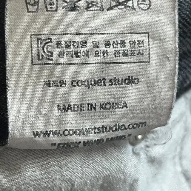 coquet studio 흑청바지 L