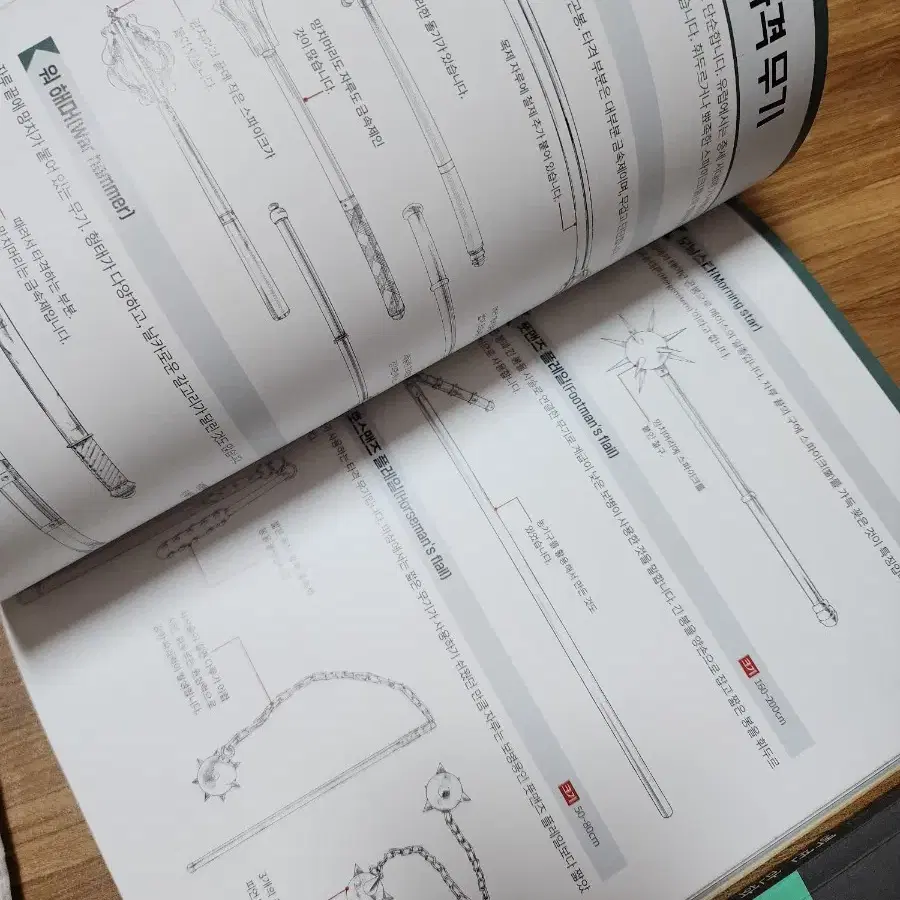 무기아이디어사전 액션만화스케치  일러스트 그림그리기 격투 배틀 만화 웹툰