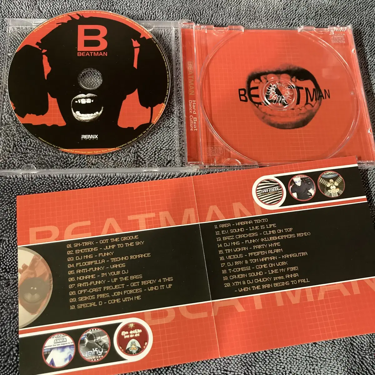 [중고음반/CD] 일렉트로닉 댄스 컴필레이션 BEATMAN