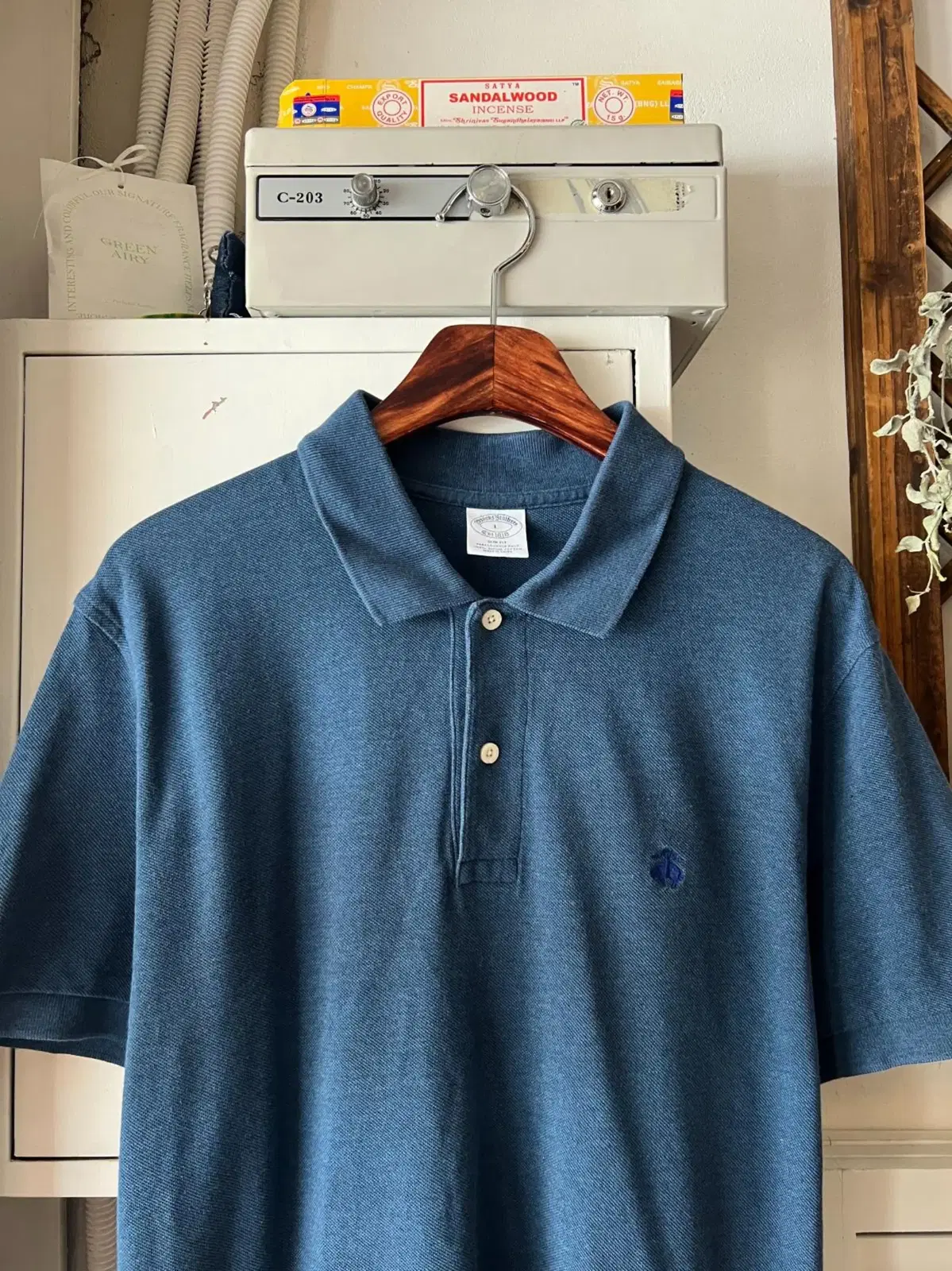 [L]Brooks Brothers Pima Cotton PK T-shirt