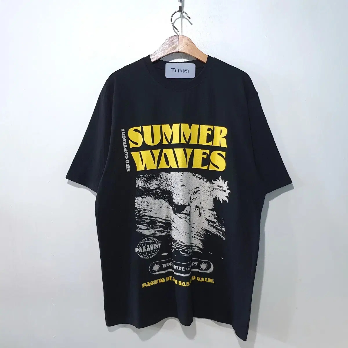 SS신상) Summer Wave Vahn Short Sleeve Tee 3color