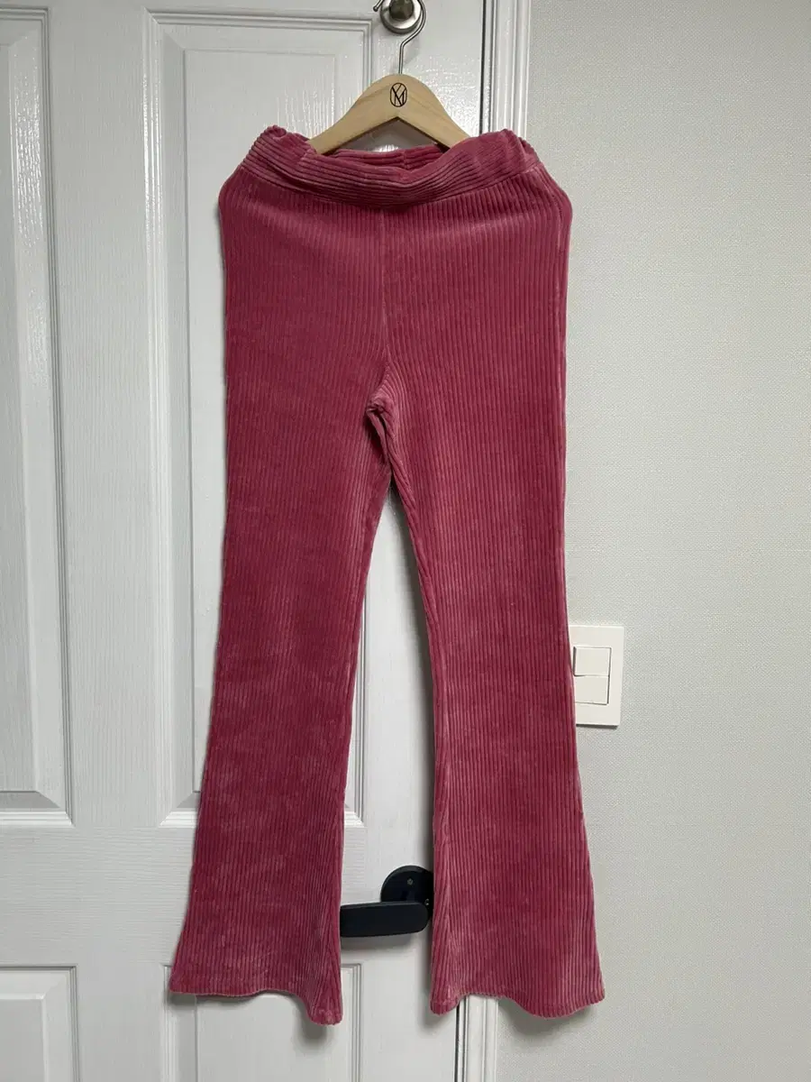 Pink corduroy pants