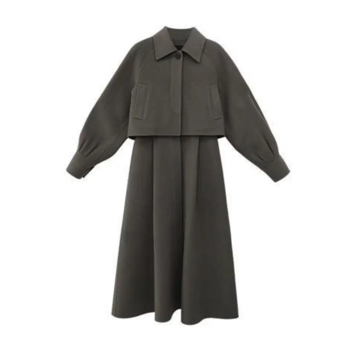 트리밍버드 3-Way Cashmere Handmade Coat