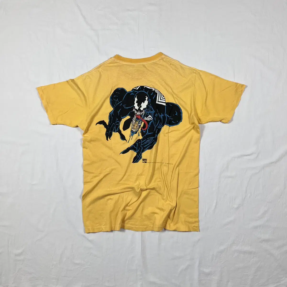 90s 94 Marvel Comics VENOM Cartoon Print Vahn Short Sleeve Tee