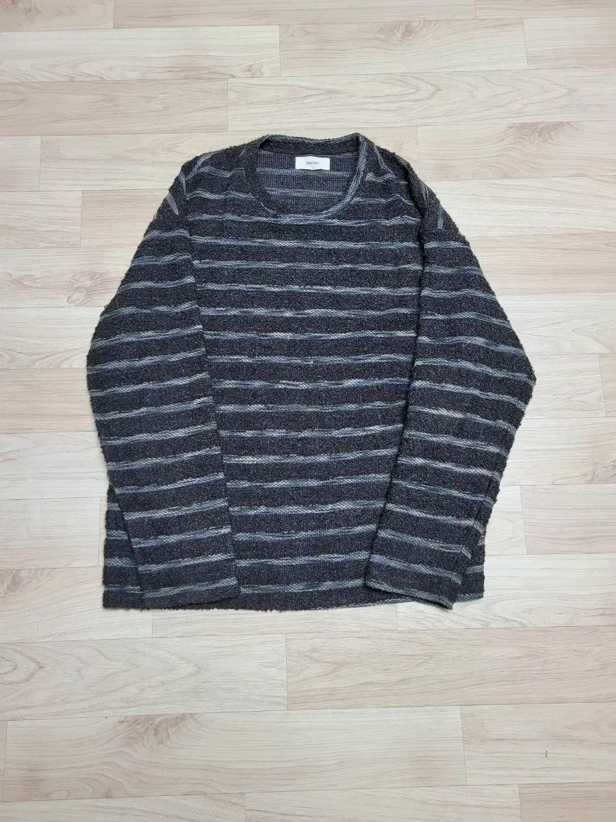 Fabregas Boucle Stripe Long Sleeve Knit 2 sizes