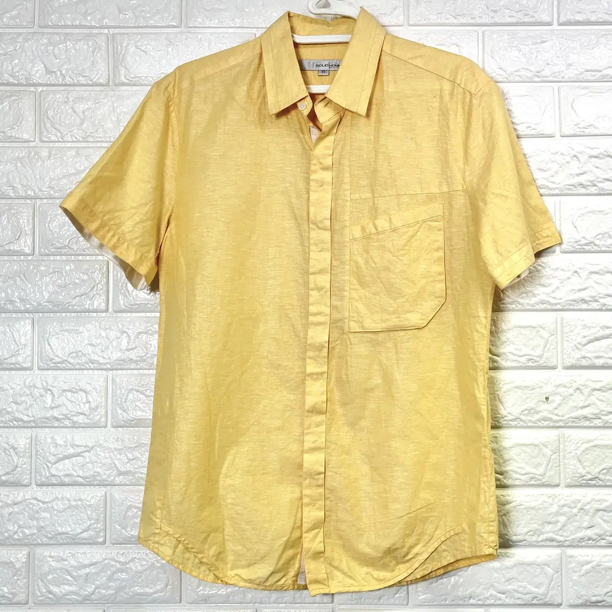 Solid Homme Short Sleeve Shirt 95