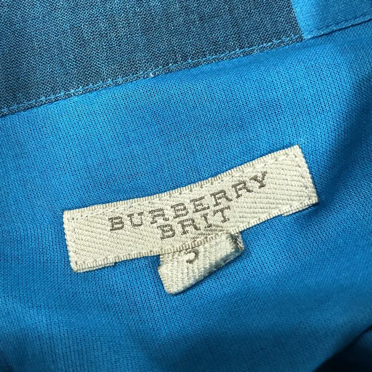 [ BURBERRY ] 버버리 노바체크 코튼 셔츠 블라우스