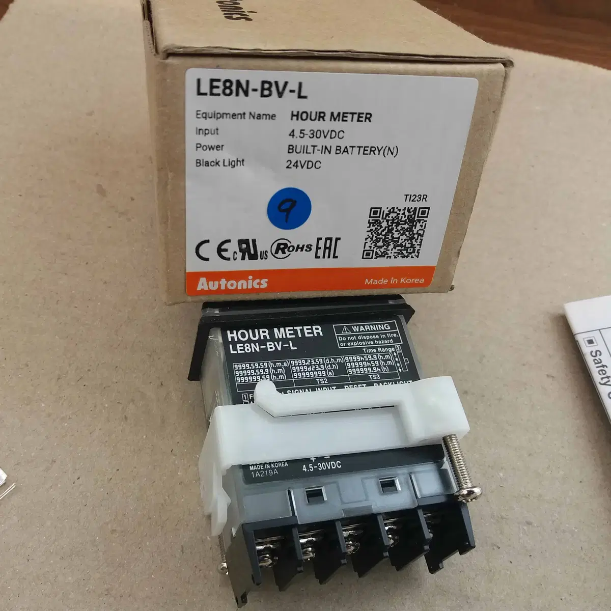 COUNTER TIMER LE8N Autonics 7019