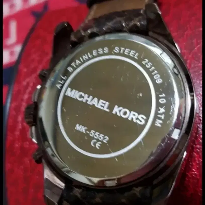 마이클코어스 michael kors 멀티크로노 쿼츠 쵸컬릿톤 45