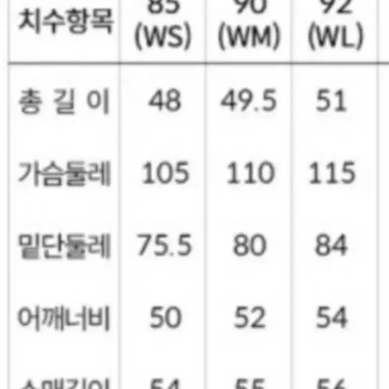 노스페이스 화이트라벨 여성 크롭 블루종 카라자켓(90)