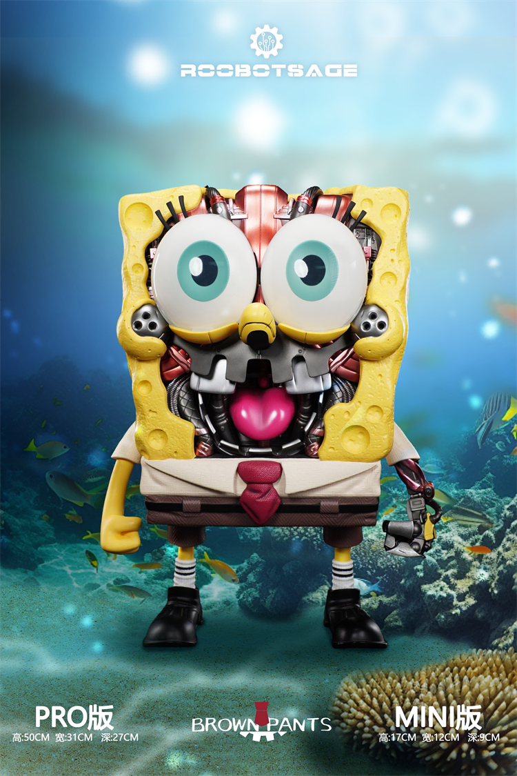 ROBOTS AGE SpongeBob SquarePants Resin Statues