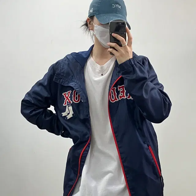 MLB 레드삭스 바람막이 95