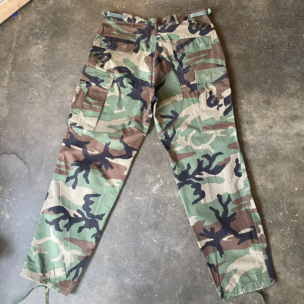 90s US CAMO COMBAT PANTS