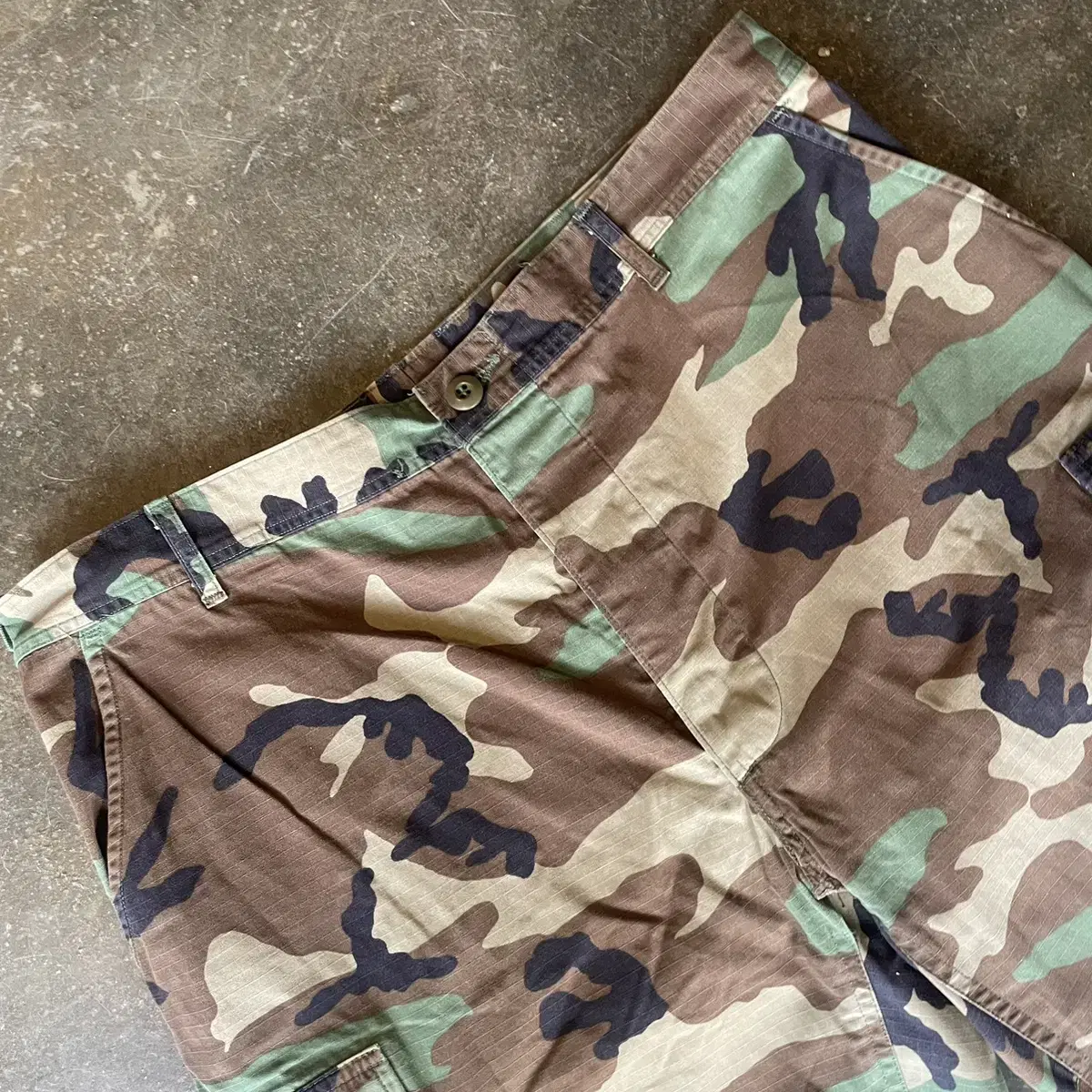 90s US CAMO COMBAT PANTS