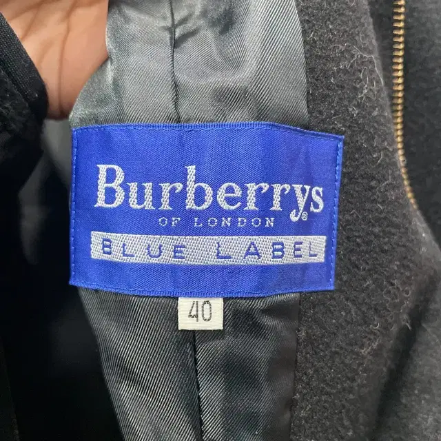 BURBERRY버버리 블루 라벨 자켓 M XF04304