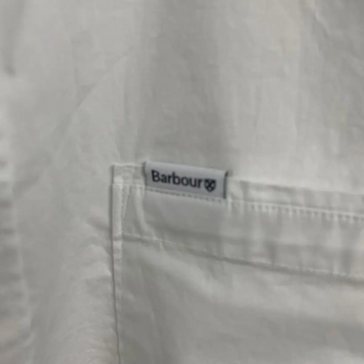 (새상품) Barbour 바버 셔츠 화이트 S