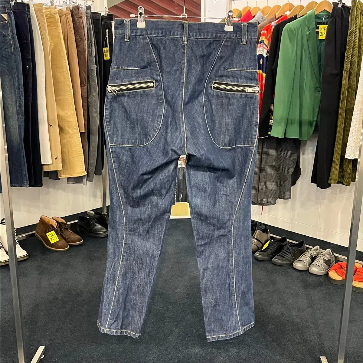 [Package] [Women's] [1] rid.dle Indigo Denim Jeans