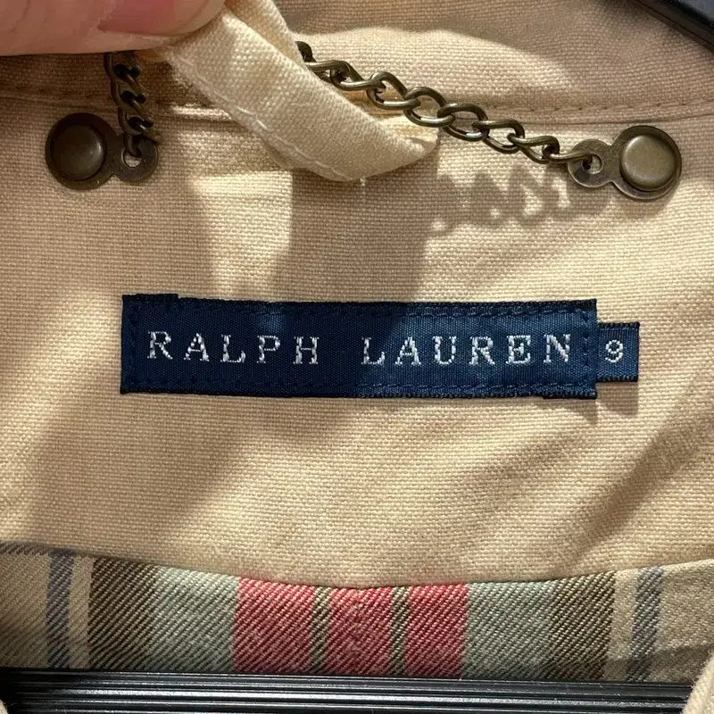 RALPH LAUREN 랄프 로렌 트렌치 코트 L XF04349