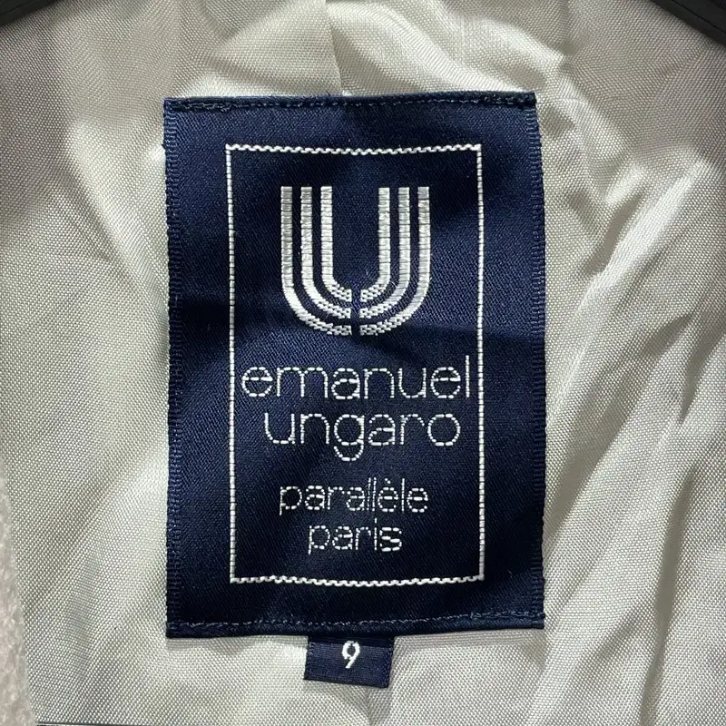 EMANUEL UNGARO 웅가로 오버 코트 XXL XF04360