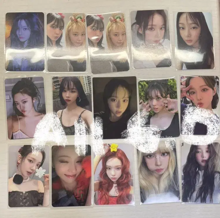 Aespa photocard bulk WTS