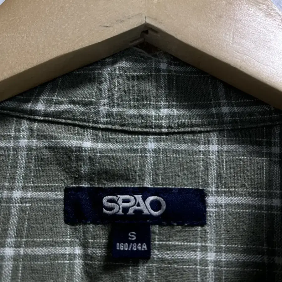 55-66 SPAO 린넨 마 빈티지 반팔 롱 원피스 정품