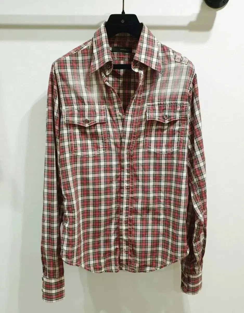 Disqualified Shirt Check Shirt Size 46