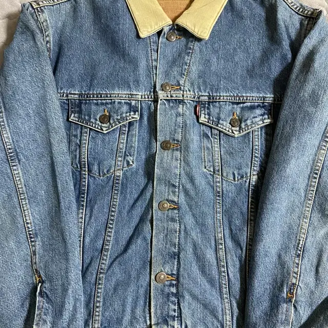 리바이스 70602 blanket lined denim jacket