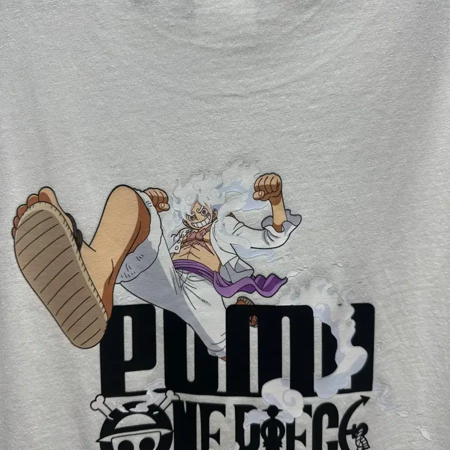 푸마 x 원피스 그래픽 티셔츠 푸마 화이트 Puma x One Piece