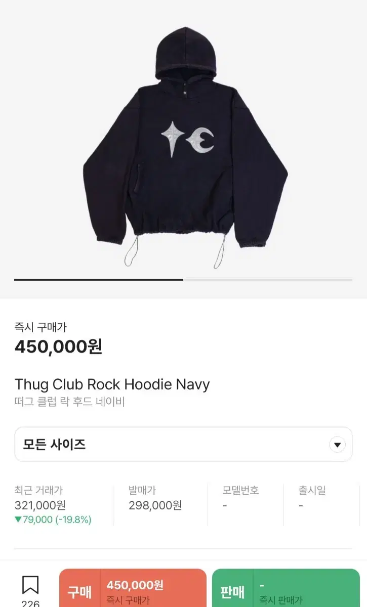 floatclub rockhoodie navy size 3