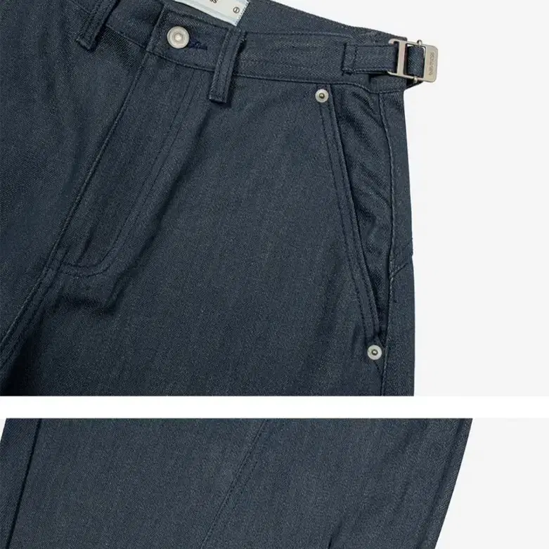 웨이비니스Oblique Curved Denim Pants 3사이즈