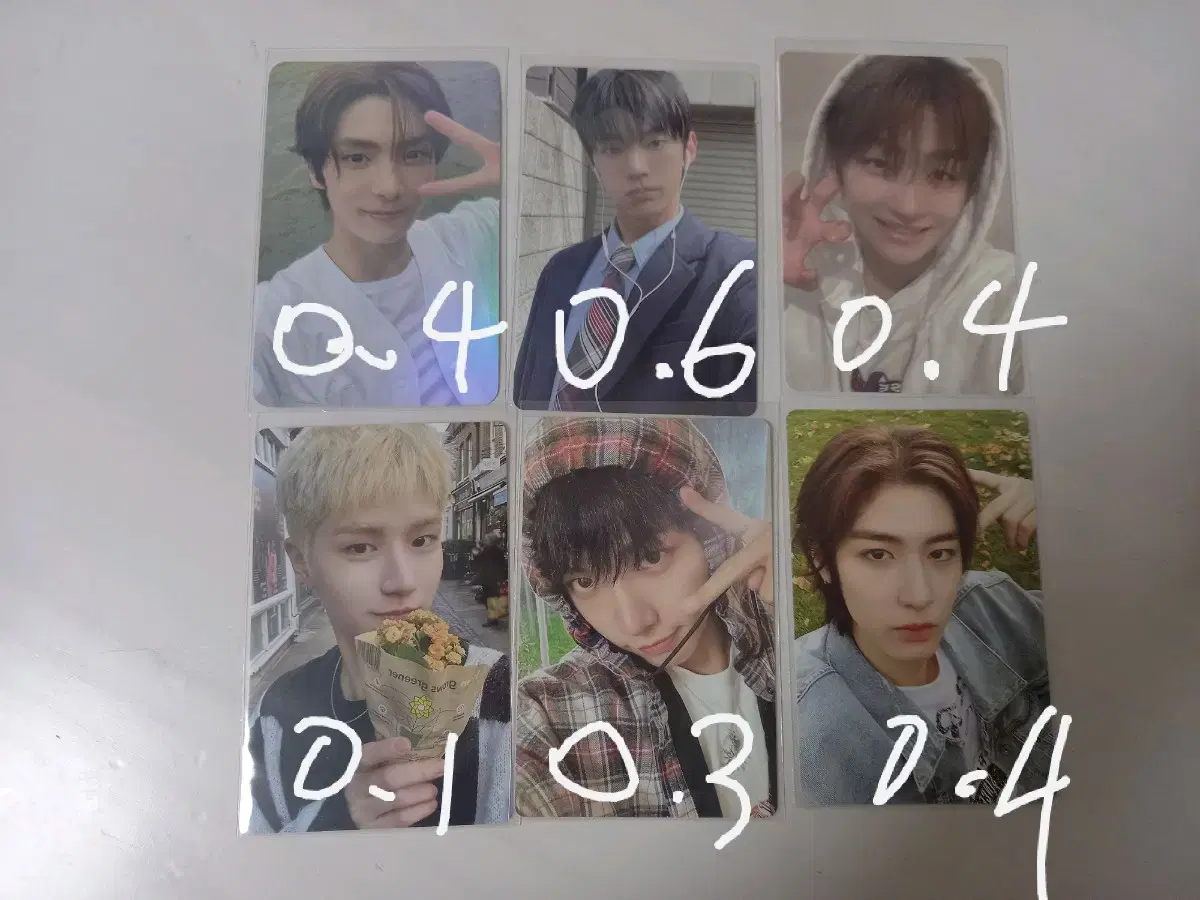 Tours Sparkling boynextdoor Howe album photocard WTS