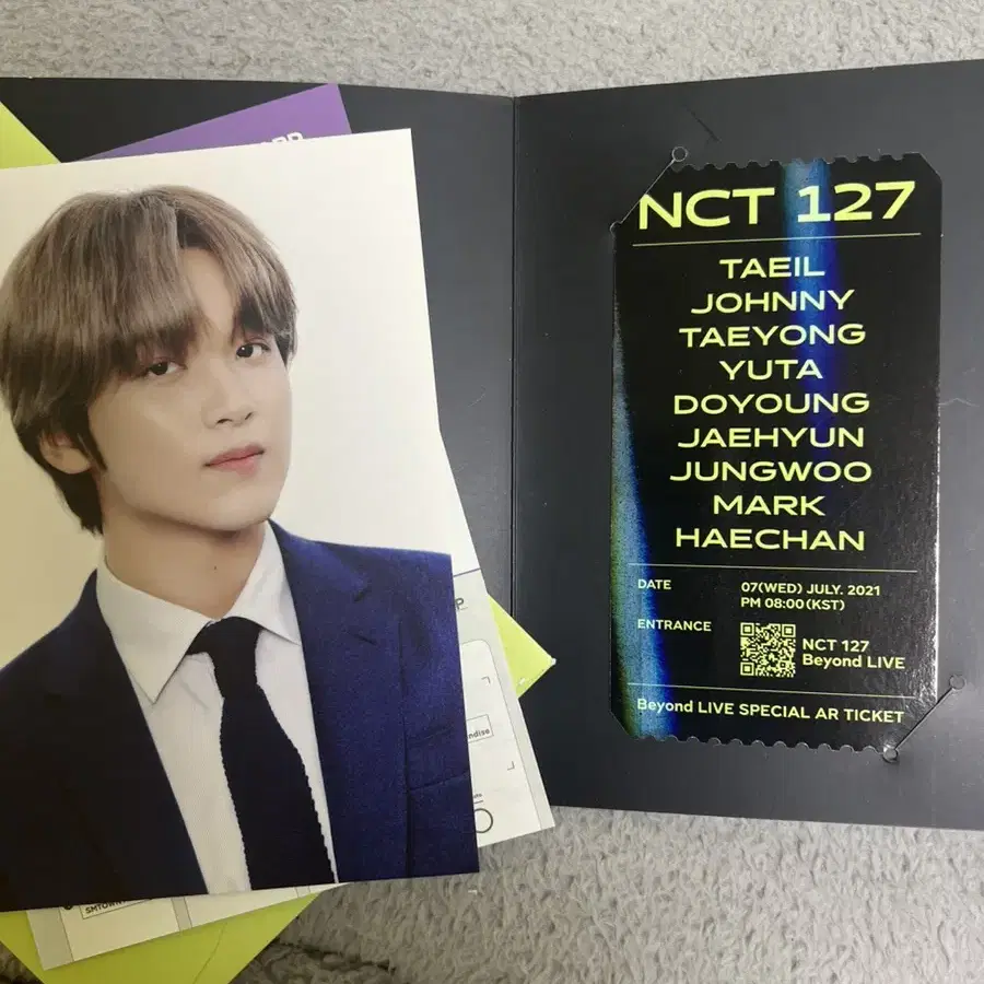 Nct 127 해찬 비욘드 카드 엽서 사진 양도