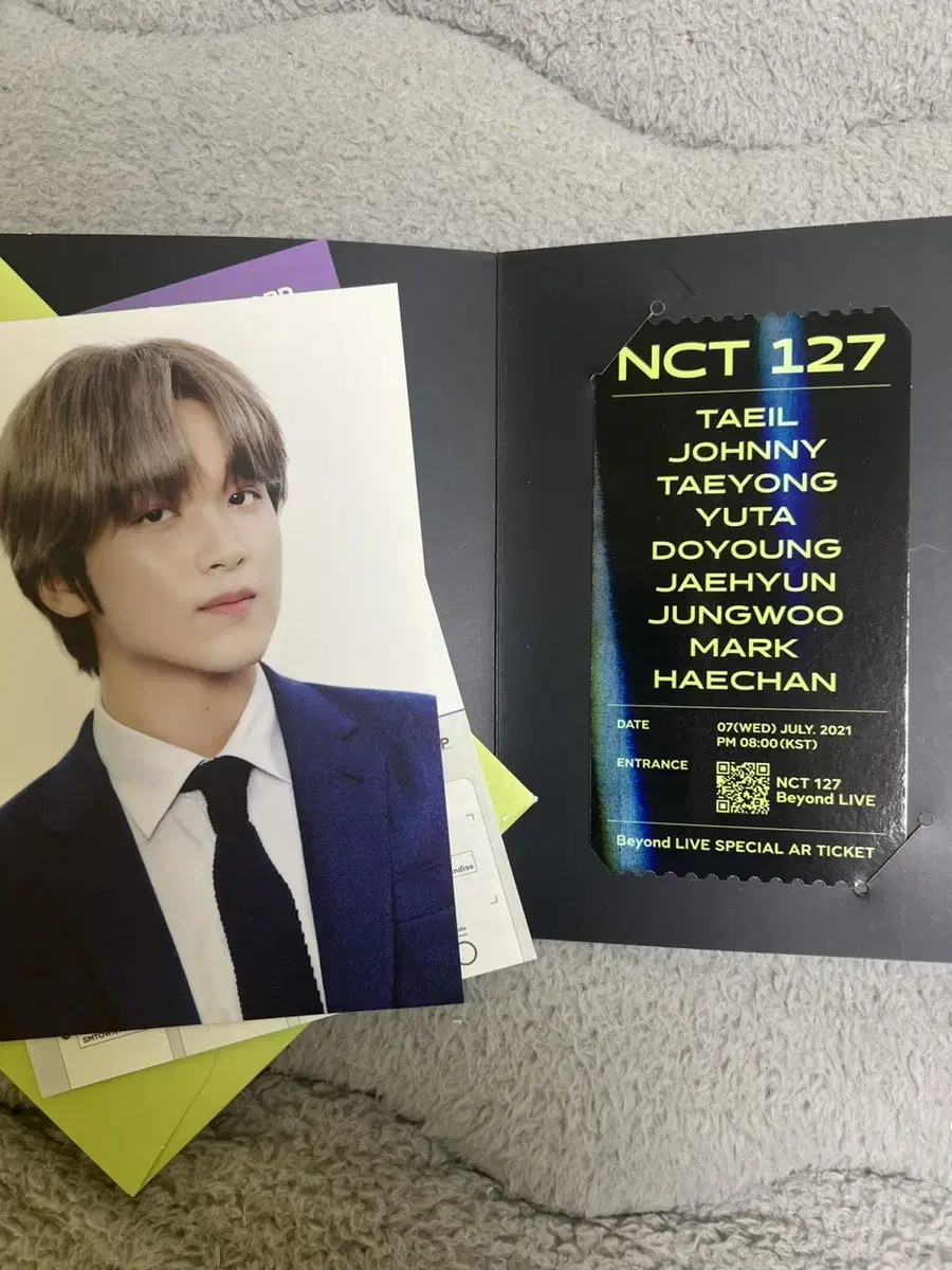 Nct 127 haechan Beyond kard postcard Photo WTS