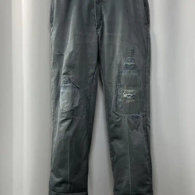 60's Sunfade Mint Repaired Work Pants