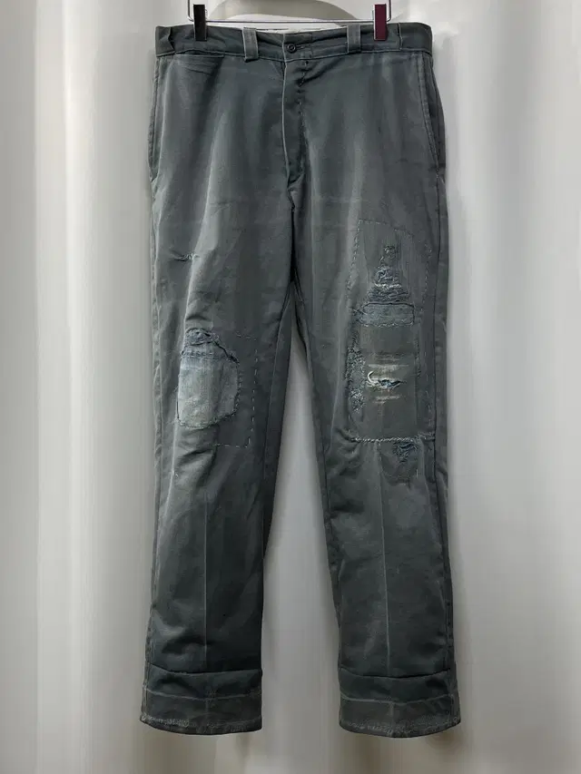 60's Sunfade Mint Repaired Work Pants