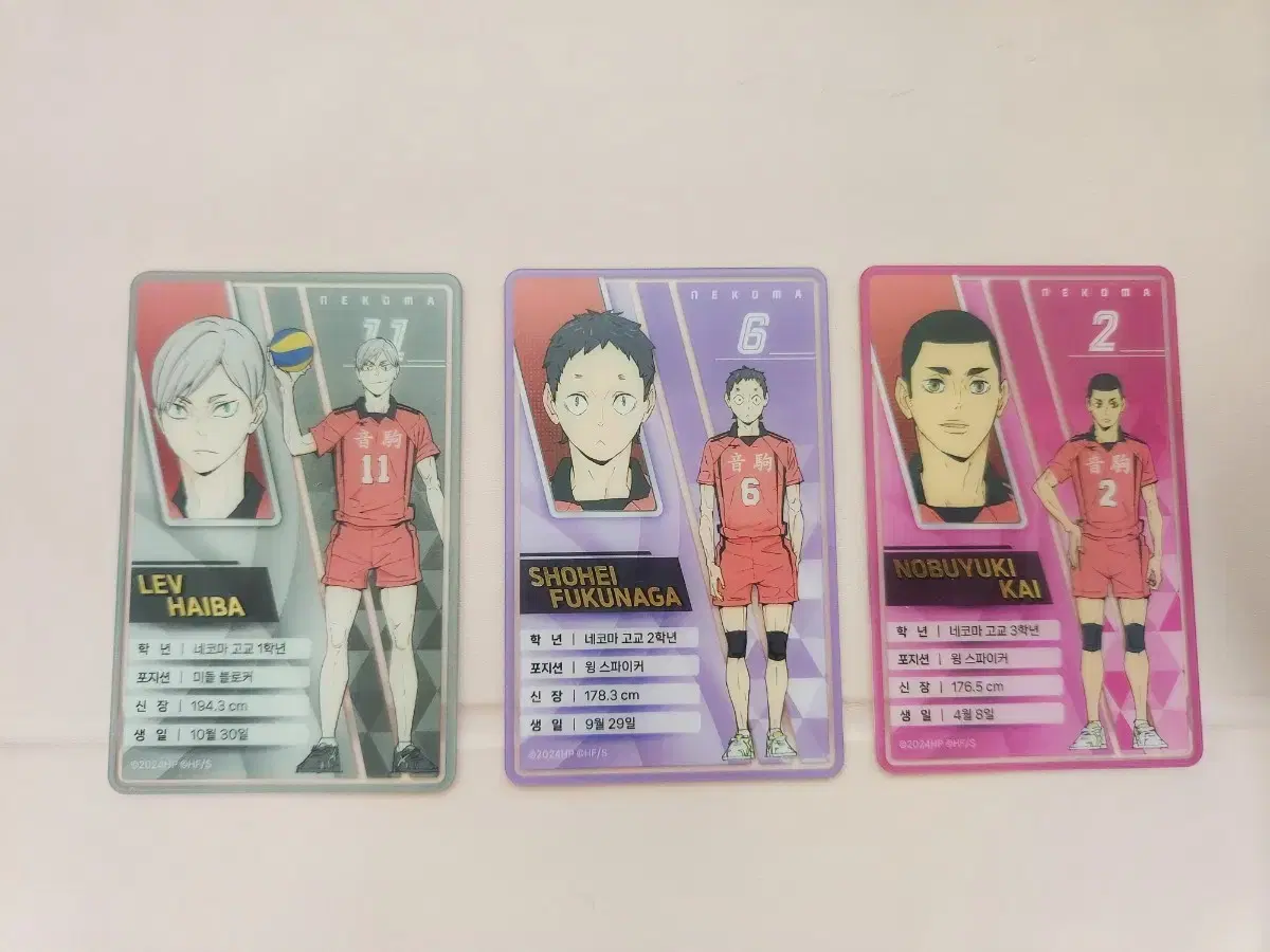 Haikyuu The Modern pop up Clear kard Sell in bulk Steca