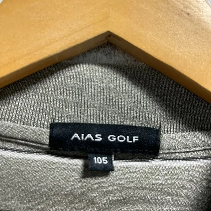 105 AIAS GOLF 골프웨어 기능성 면 스판 반팔 카라티 정품