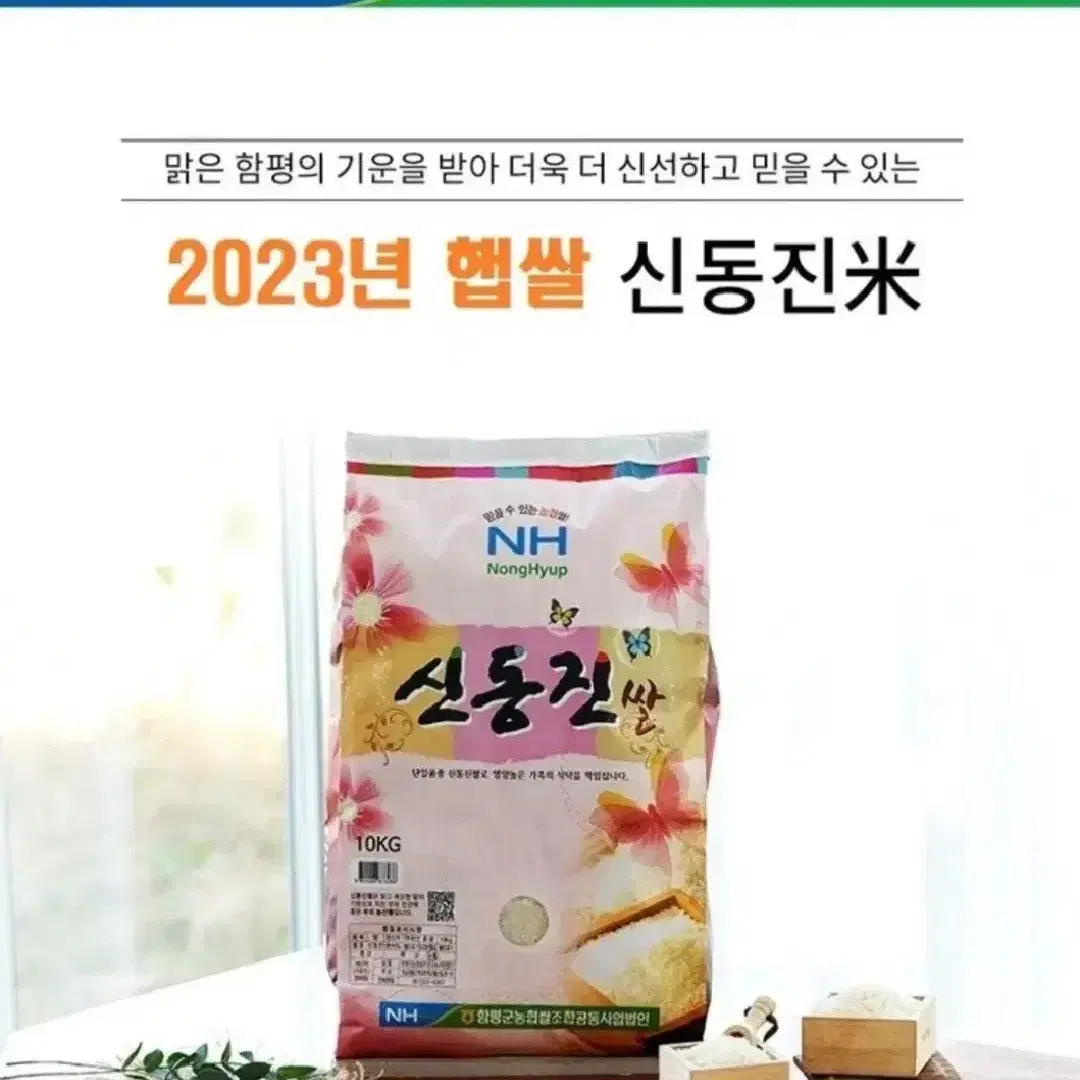 6월8일단하루선착순함평농협 신동진쌀10KG 23년햅쌀21390원