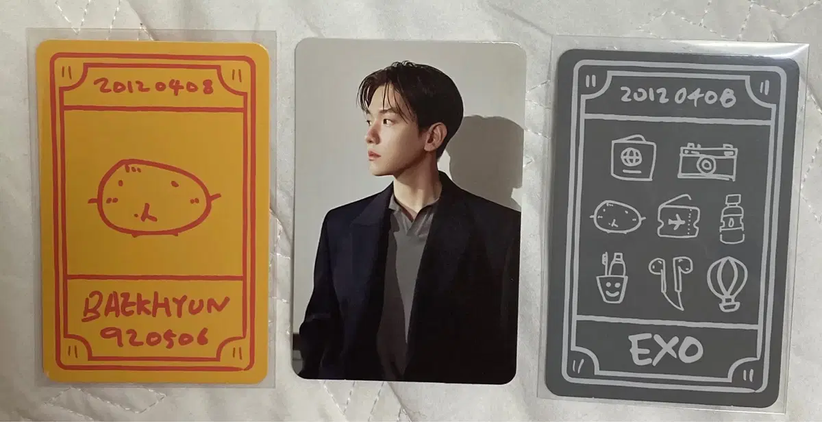 Exo 11th Anniversary md ld baekhyun photocard Set