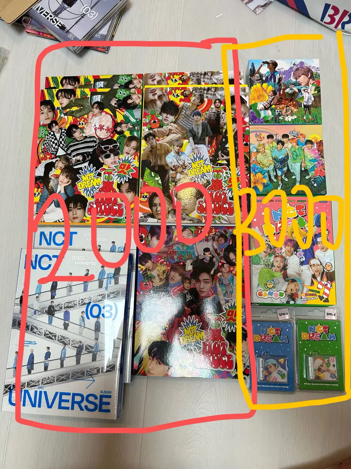 NCT127 Dream unsealed album (photocard x) (takmipo)