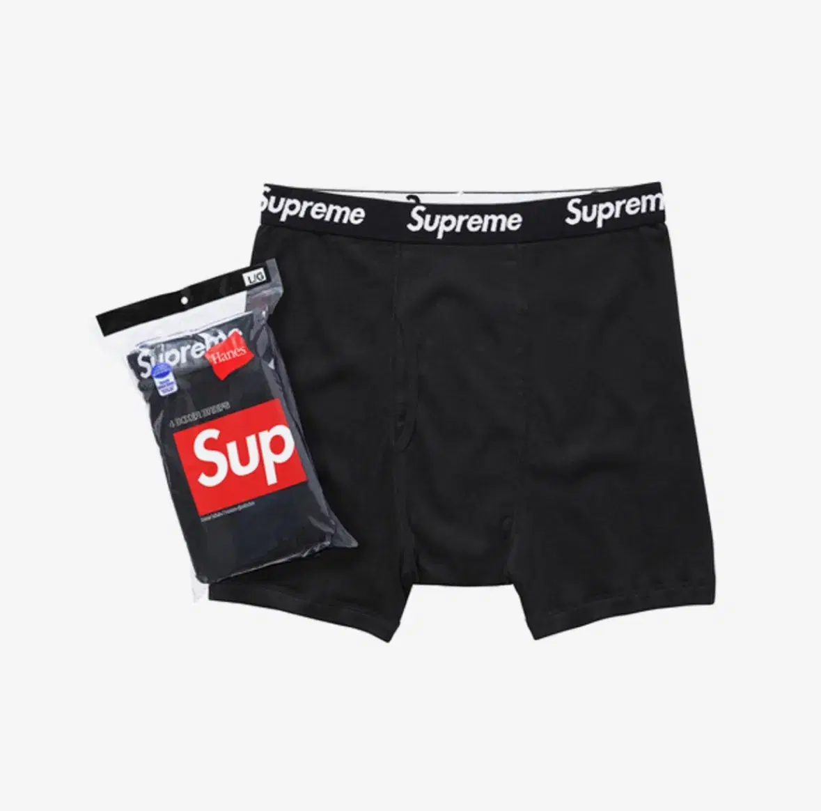 Supreme Supreme Haynes Boxer Briefs Black