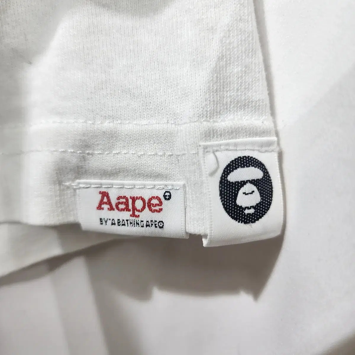 베이프 Bape 에이프 라운드넥 반팔 티셔츠