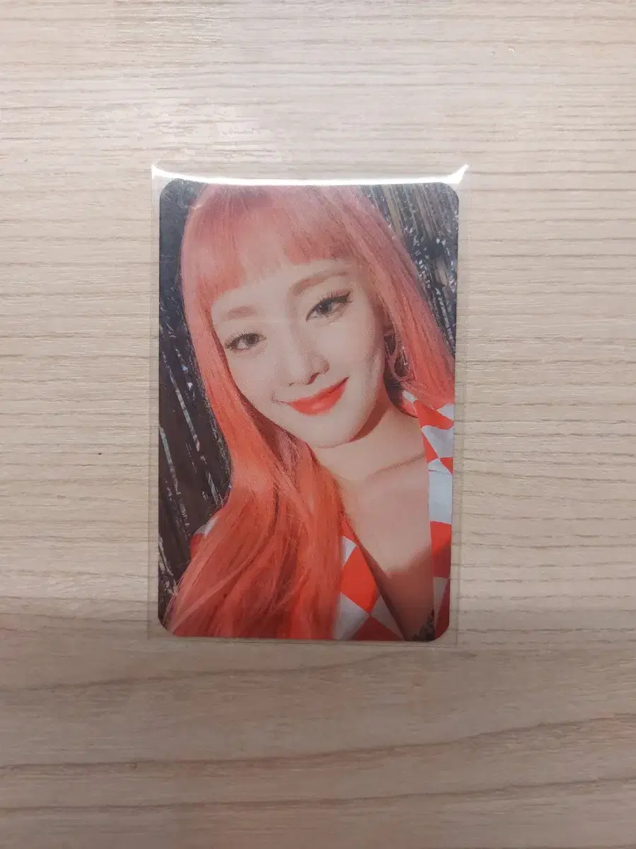 Idle minnie dum-dum-dum-dum makestar photocard