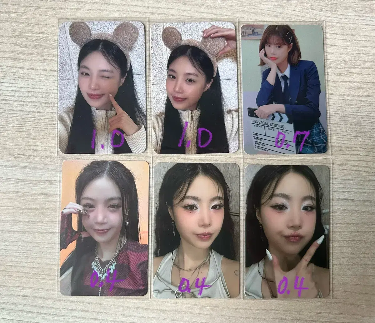 Seo Soojin liz photocard Alpo applemusic kit Jisasa unofficial goods idle Dolls