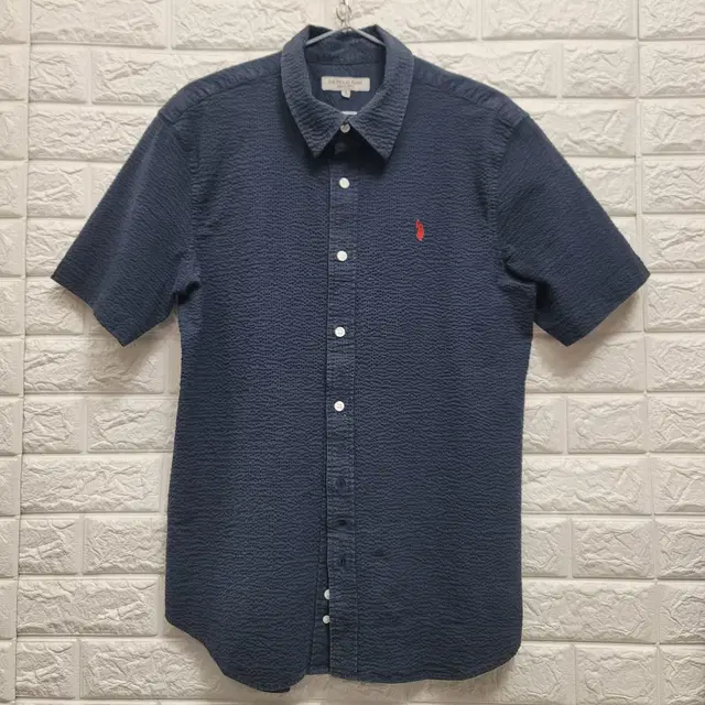 XL(POLO ASSN)폴로 뽈록이 반팔 셔츠 54*78