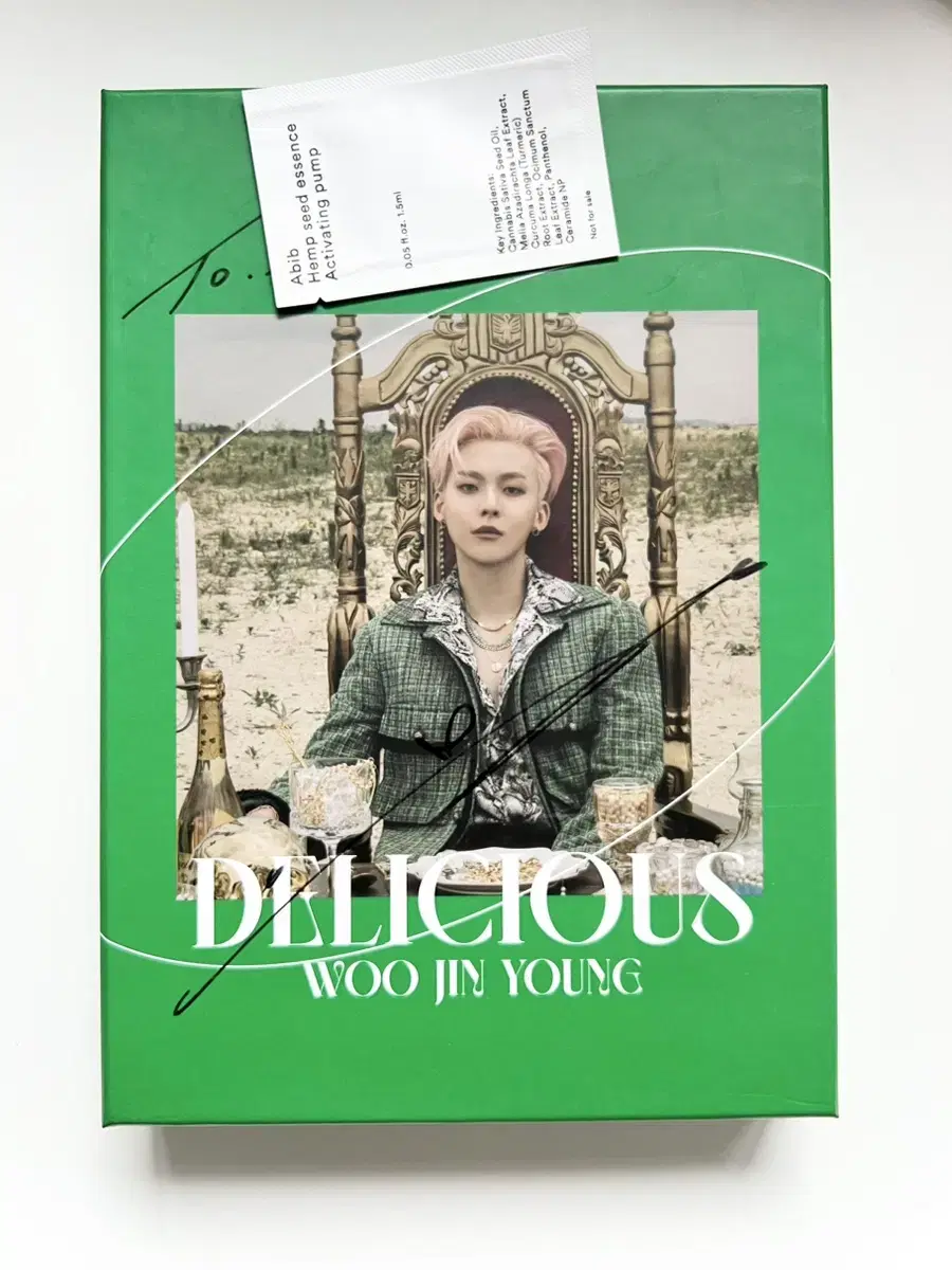 D1's Woojin Woojin D1CE autographed signature non-sale album mini 2집