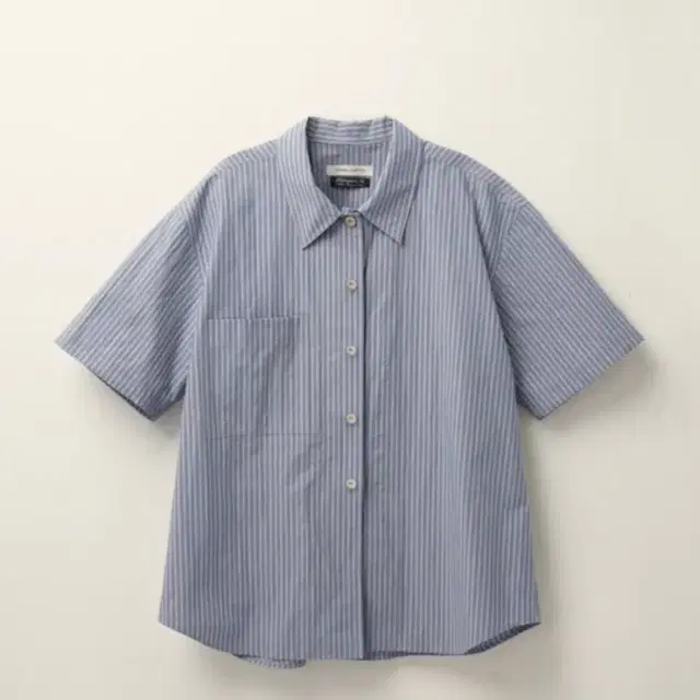 낫띵리튼 magida short sleeve shirt (blue str