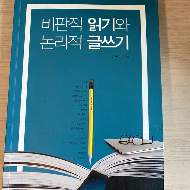 비판적 읽기와 논리적 글쓰기 책